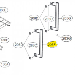 Handle AssemblyRefrigerator LG