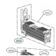 Resistencia 135W para Frigorifico LG