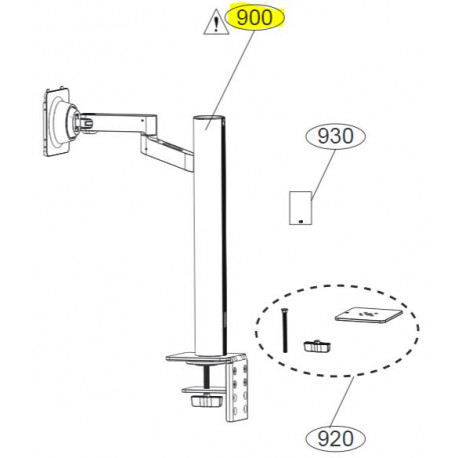 Stand Body Assy LG