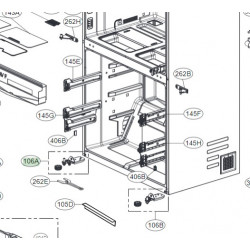 Hinge AssemblyLower Left LG