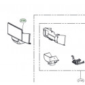 Modulo Cover e Display para Frigorifico LG