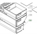 Gaveta para Frigorifico LG