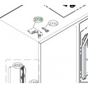 Hinge AssemblyUpper Freezer LG