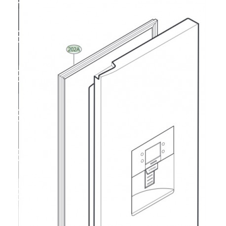 Gasket AssemblyDoor Freezer LG