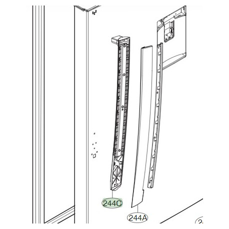 Handle AssemblyRefrigerator LG