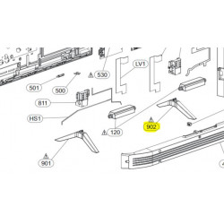 Base Direita para TV LG