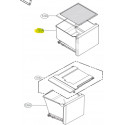 Gaveta do Congelador para Frigorifico LG