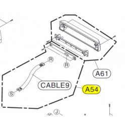 Placa de Iluminaçao para Equipamento Audio LG