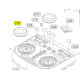 Botao Giratorio Esquerdo para Equipamento Audio LG