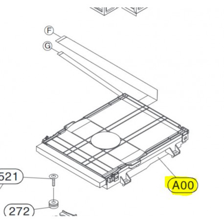 Deck para Equipamento Audio LG