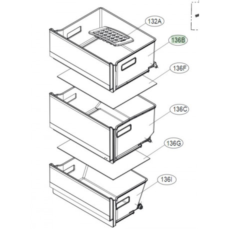 Tray AssemblyDrawer LG