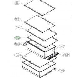 Shelf AssemblyRefrigerator LG