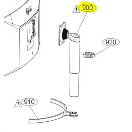 Stand body LG