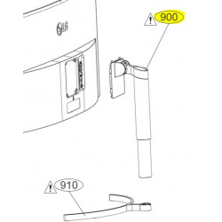 Suporte da Base para monitor LG